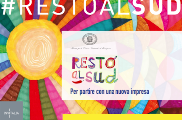 RESTO AL SUD: FONDO PERDUTO AL 50% PER UNDER 56